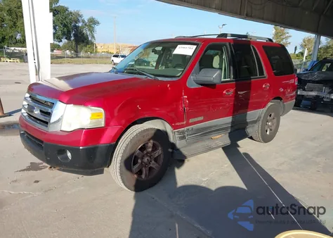 2007 Ford Expedition Xlt z USA, uszkodzony, nr VIN 1FMFU16537LA94502